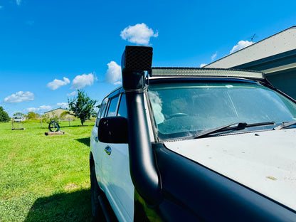 Toyota Landcruiser 100/105 Series 5" Short Entry Snorkel with Ram Head