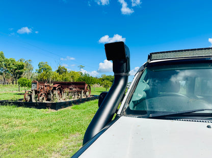 Toyota Landcruiser 100/105 Series 5" Short Entry Snorkel with Ram Head