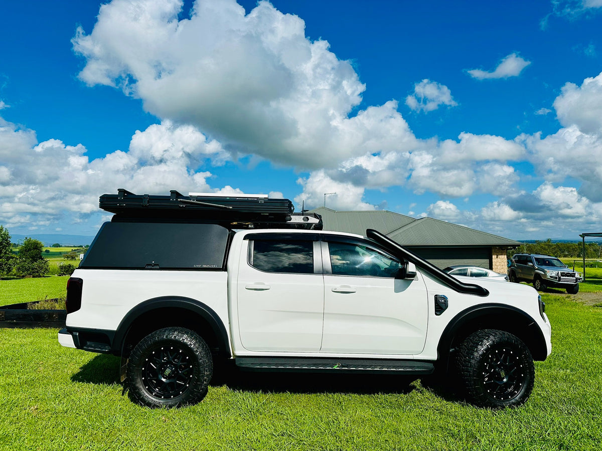 Ford Next Gen Ranger  - Mid Entry Snorkel - Seamless Powder Coated