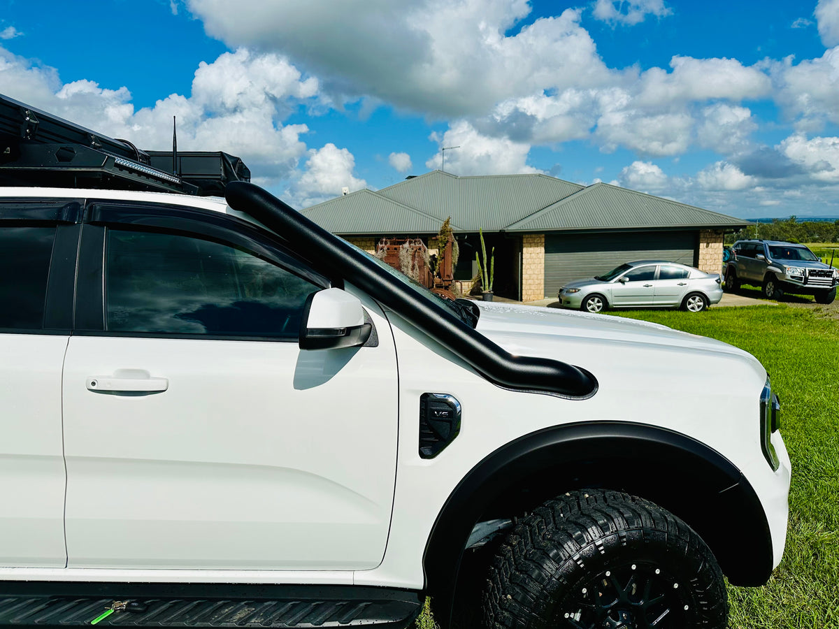 Ford Next Gen Ranger - Mid Entry Snorkel - Seamless Polished