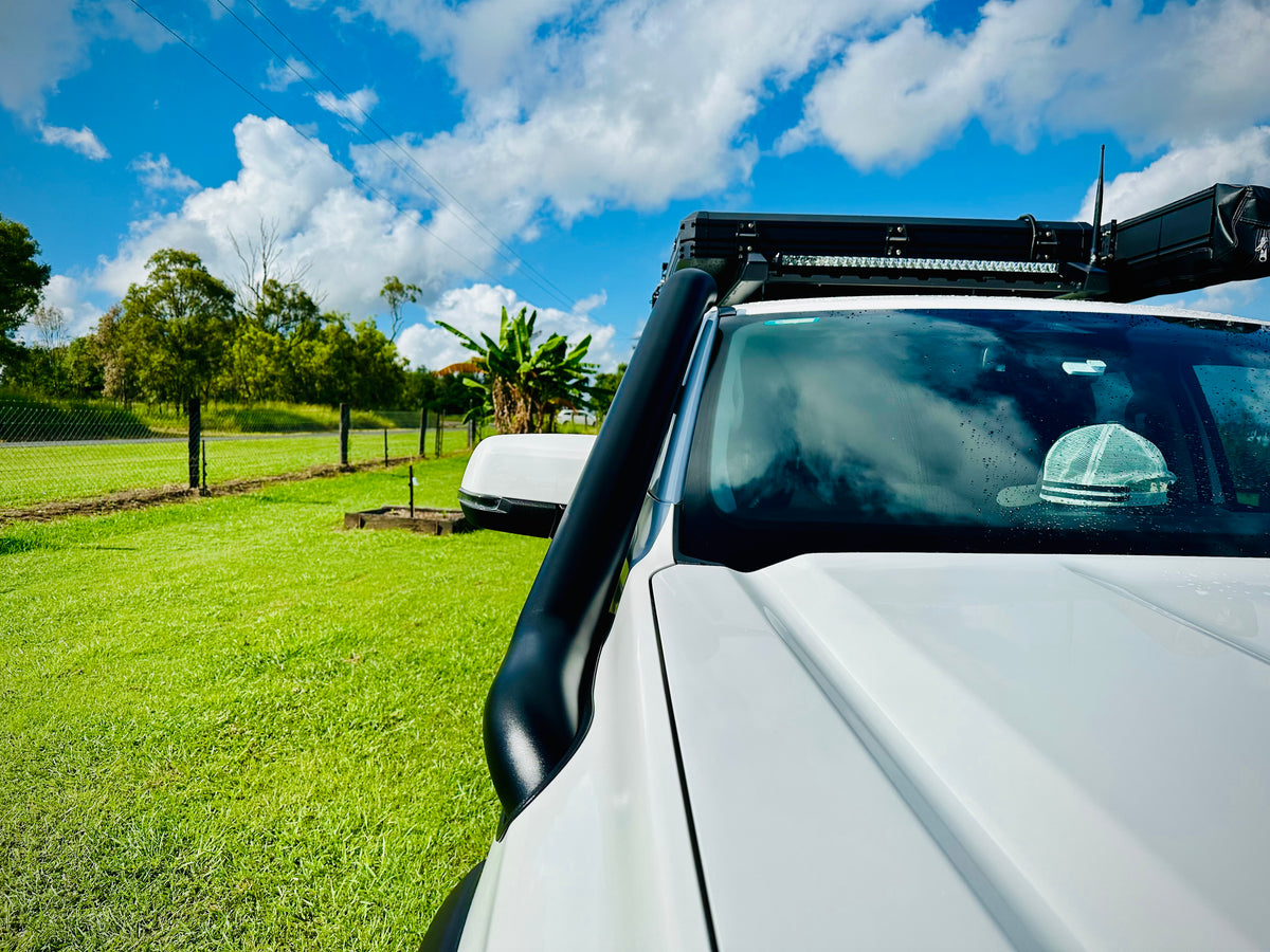 Ford Next Gen Ranger - Mid Entry Snorkel - Seamless Polished