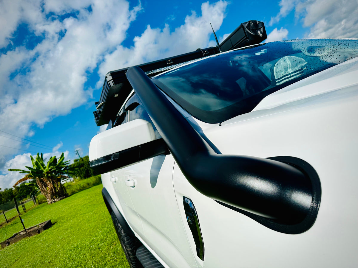 Ford Next Gen Ranger  - Mid Entry Snorkel - Seamless Powder Coated