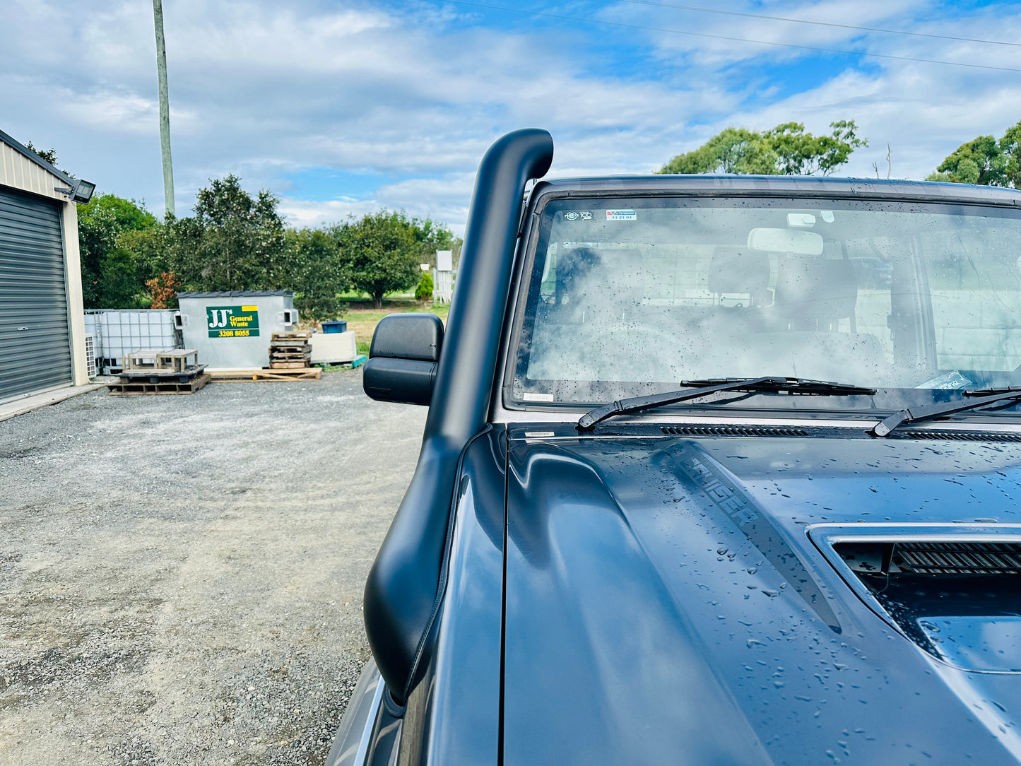 Toyota Landcruiser (2007-2023) VDJ V8 70 Series 5" Snorkel - Extended Tip