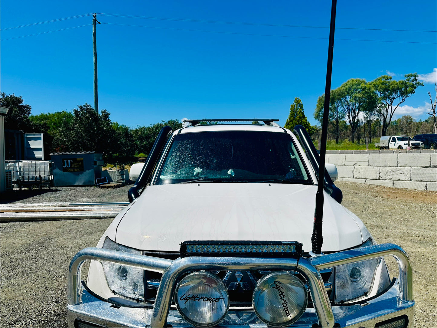 Mitsubishi Pajero (2006 – 2021) - (NS–NT-NW-NX models) 4" Dual Snorkels