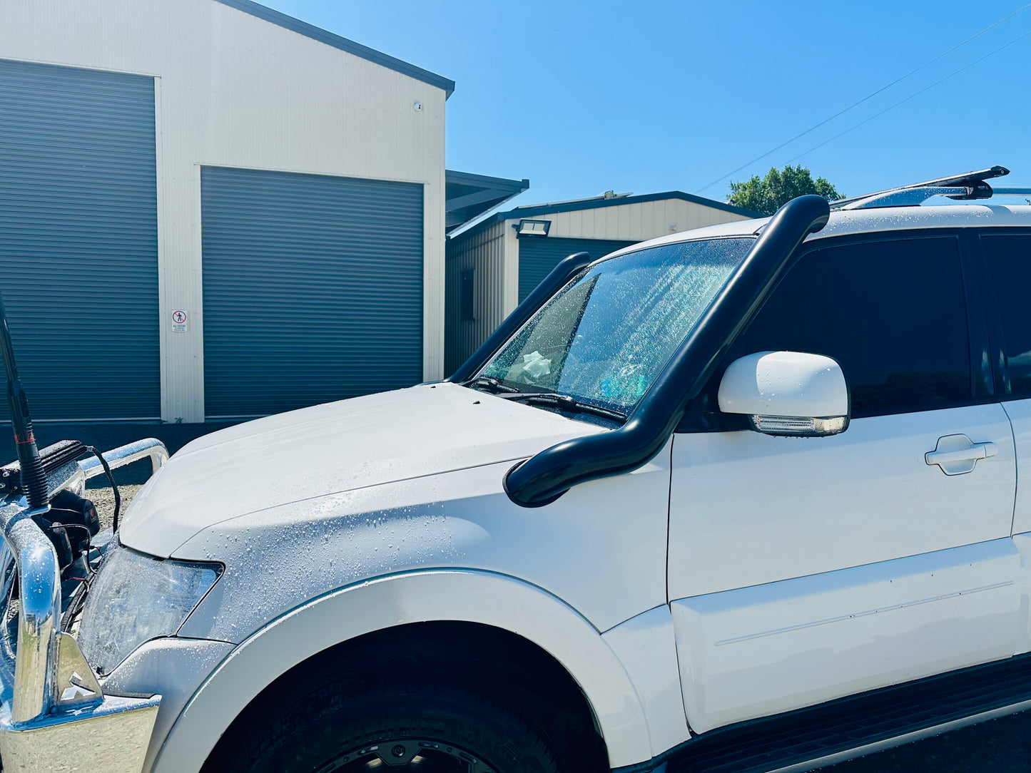 Mitsubishi Pajero (2006 – 2021) - (NS–NT-NW-NX models) 4" Dual Snorkels