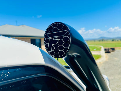 Mitsubishi Pajero (2006 – 2021) - (NS–NT-NW-NX models) 4" Dual Snorkels