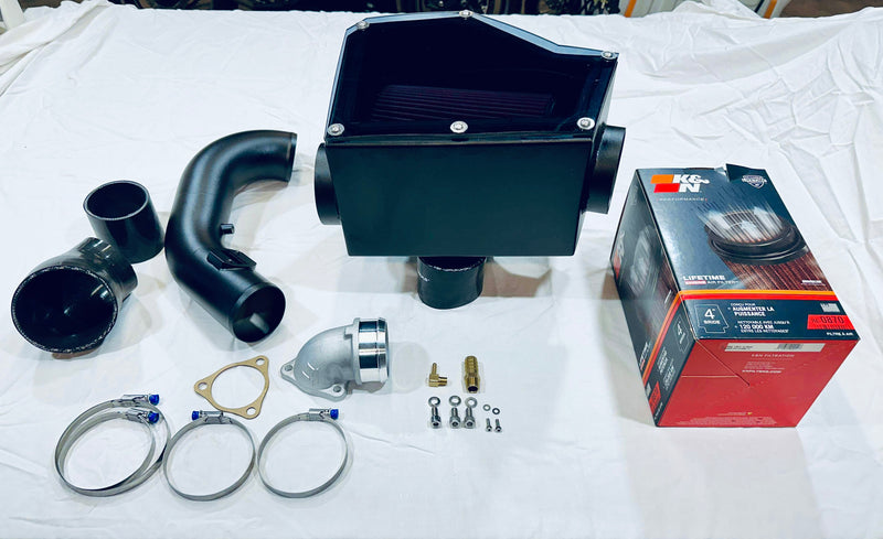 Nissan Patrol Y61 GU ZD30 DI - (2000 - 2004 August) - Direct Injection - Clear Top Highflow Airbox/Intake with 3" Turbo Inlet