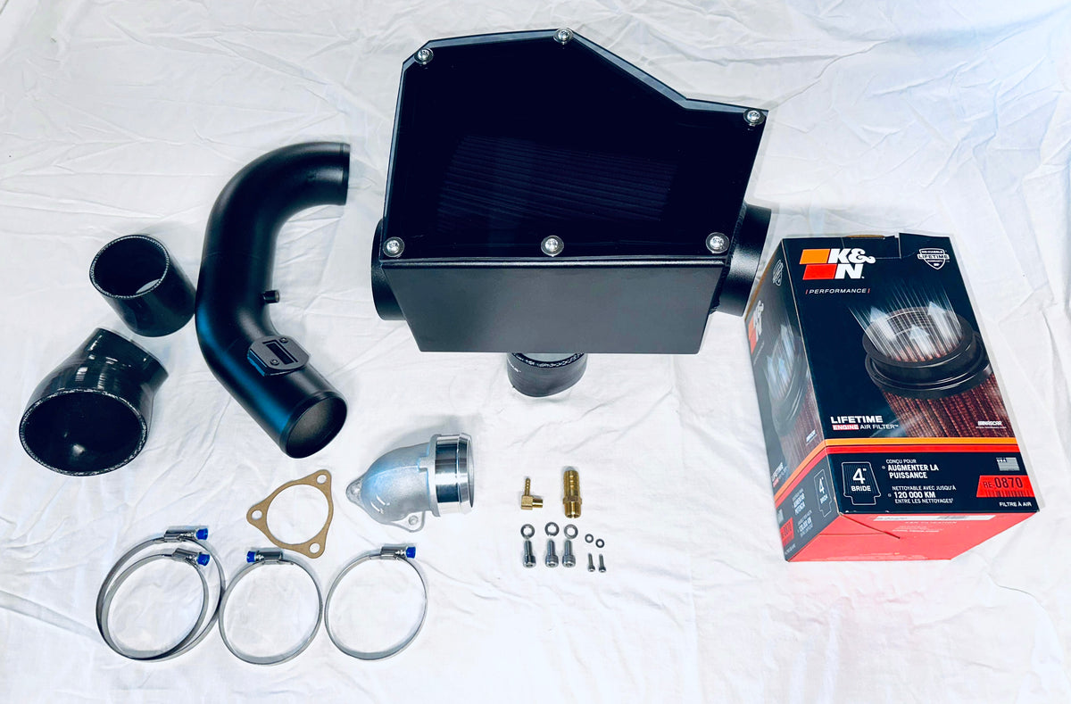 Nissan Patrol Y61 GU ZD30 CRD - (2004 - 2015) - Common Rail - Clear Top Highflow Airbox/Intake with 3" Turbo Inlet