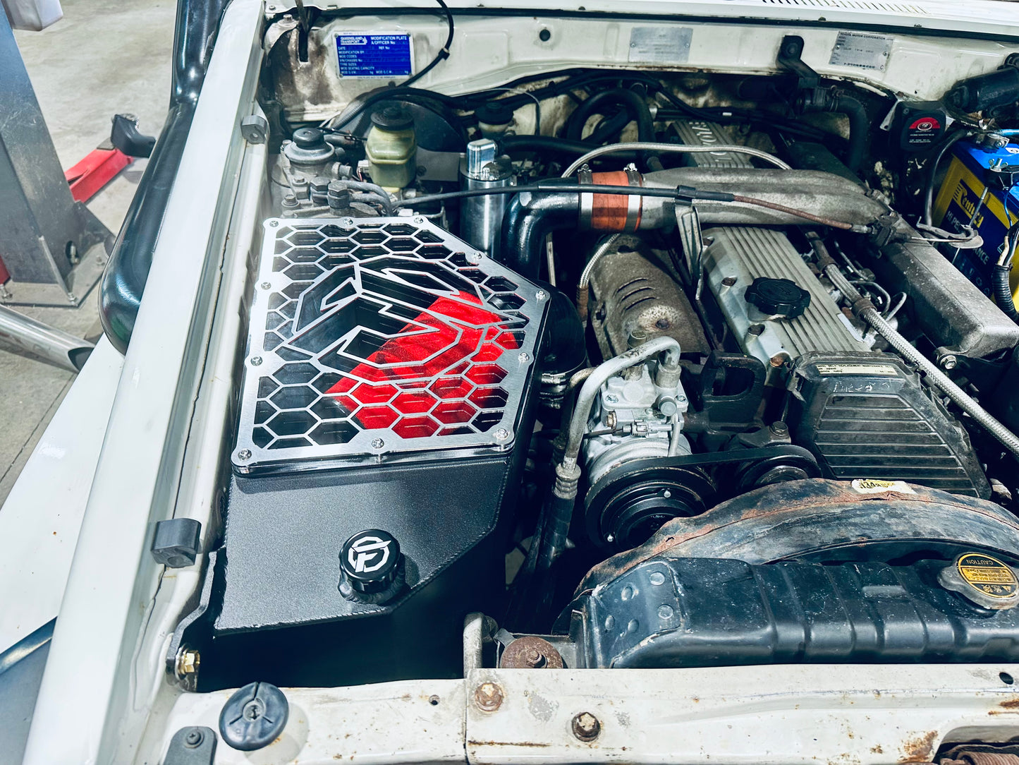 Toyota Landcruiser 75 Series (1HZ Engine) 4" Snorkel & Airbox Package