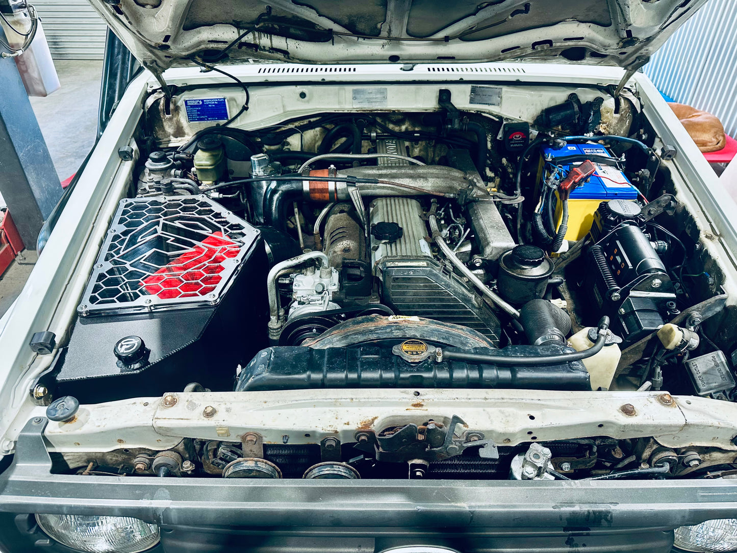 Toyota Landcruiser 75 Series (1HZ Engine) 4" Snorkel & Airbox Package