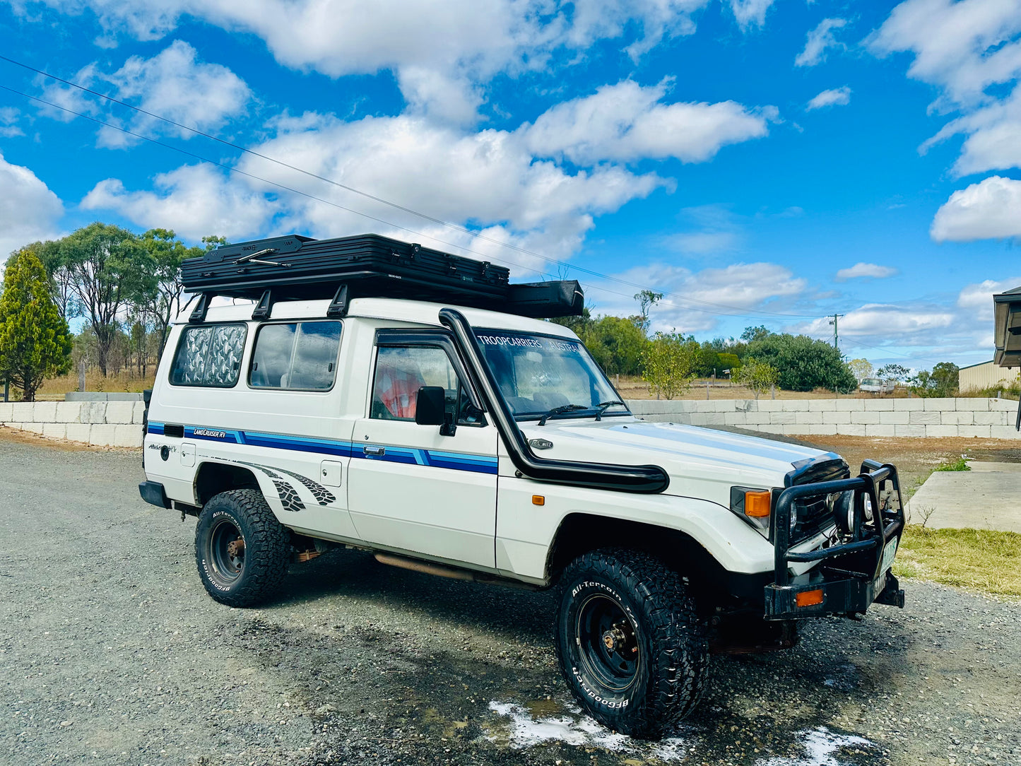 Toyota Landcruiser 75 series 4" Snorkel