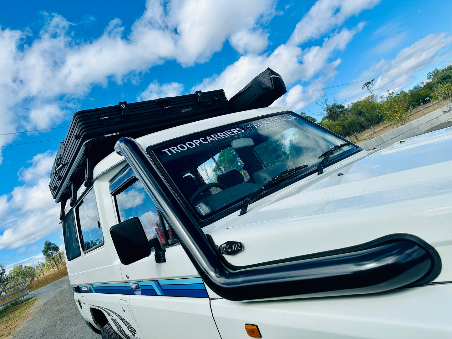 Toyota Landcruiser 75 series 4" Snorkel