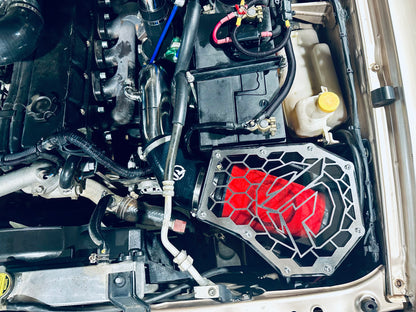 Nissan Patrol Y61 GU TD42 Clear Top Airbox/Intake - Factory Low Mount with Aftermarket Turbo