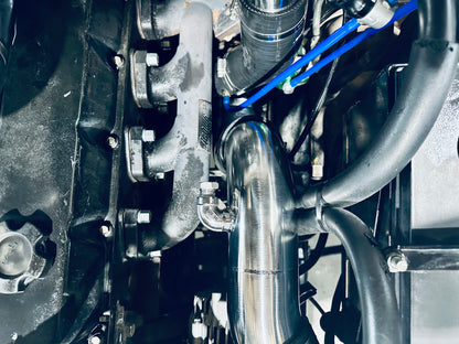 Nissan Patrol Y61 GU TD42 Clear Top Airbox/Intake - Factory Low Mount with Aftermarket Turbo