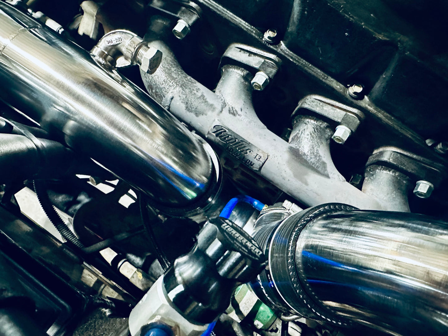 Nissan Patrol Y61 GU TD42 Clear Top Airbox/Intake - Factory Low Mount with Aftermarket Turbo