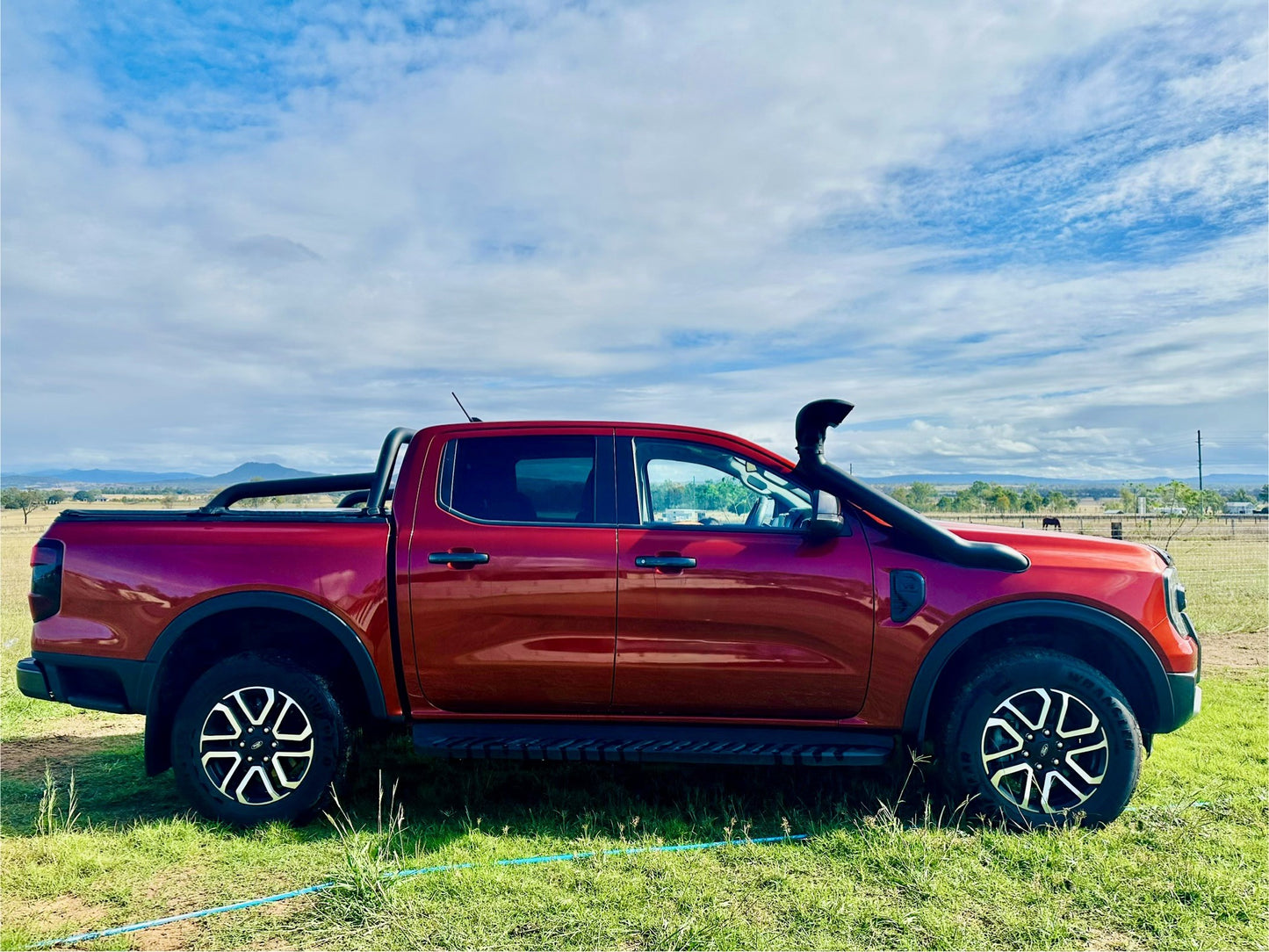Ford Next Gen Ranger (2023+) 4" Mid Entry Snorkel with Ram Head