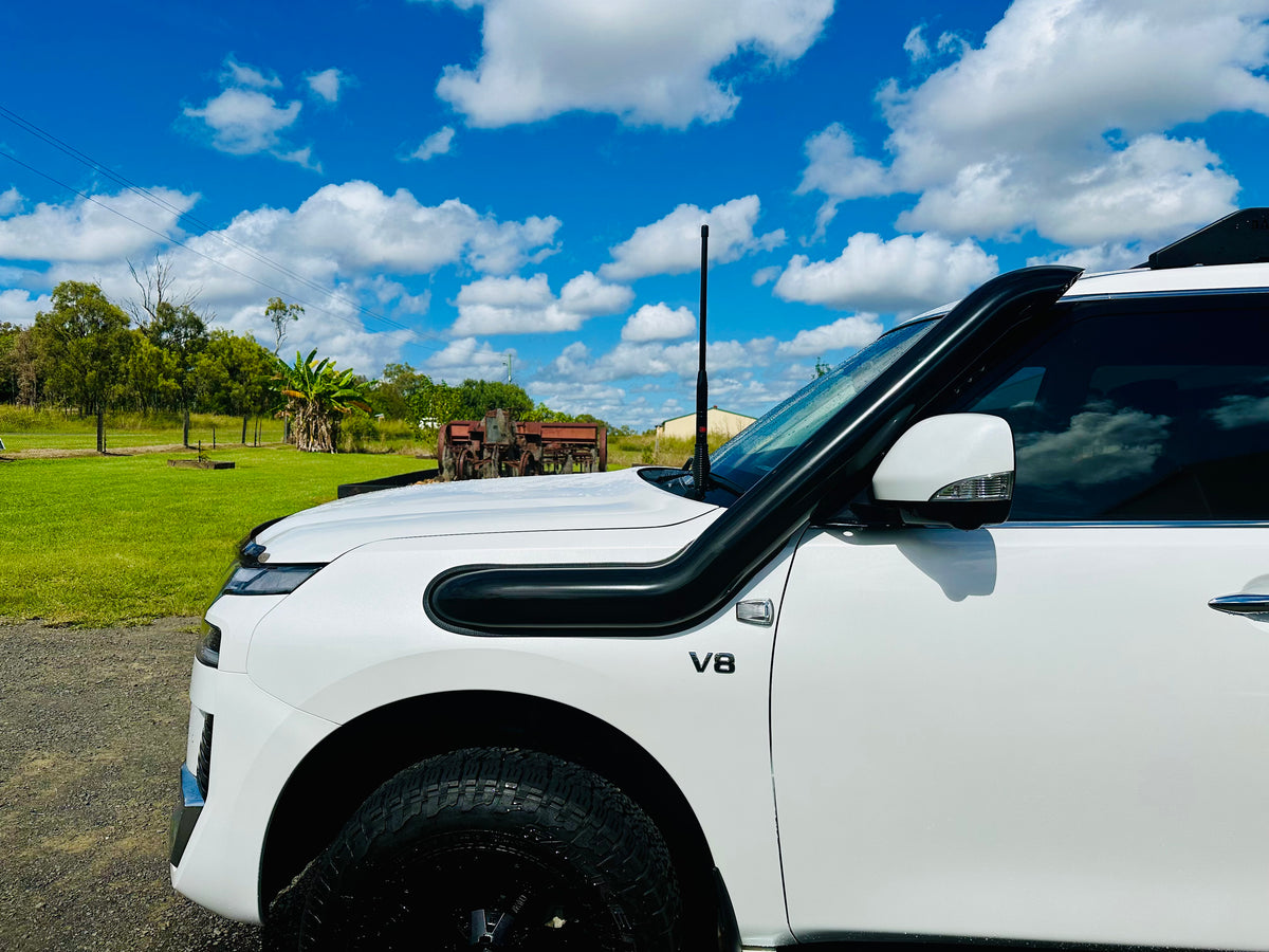 Nissan Patrol - Y62 - 5" Snorkel - Seamless Powder Coated