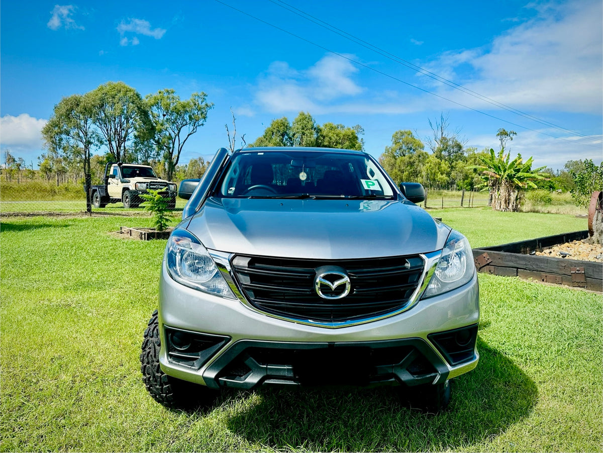 Mazda BT50 (2012 - 2020) - Mid Entry Snorkel - Seamless Polished