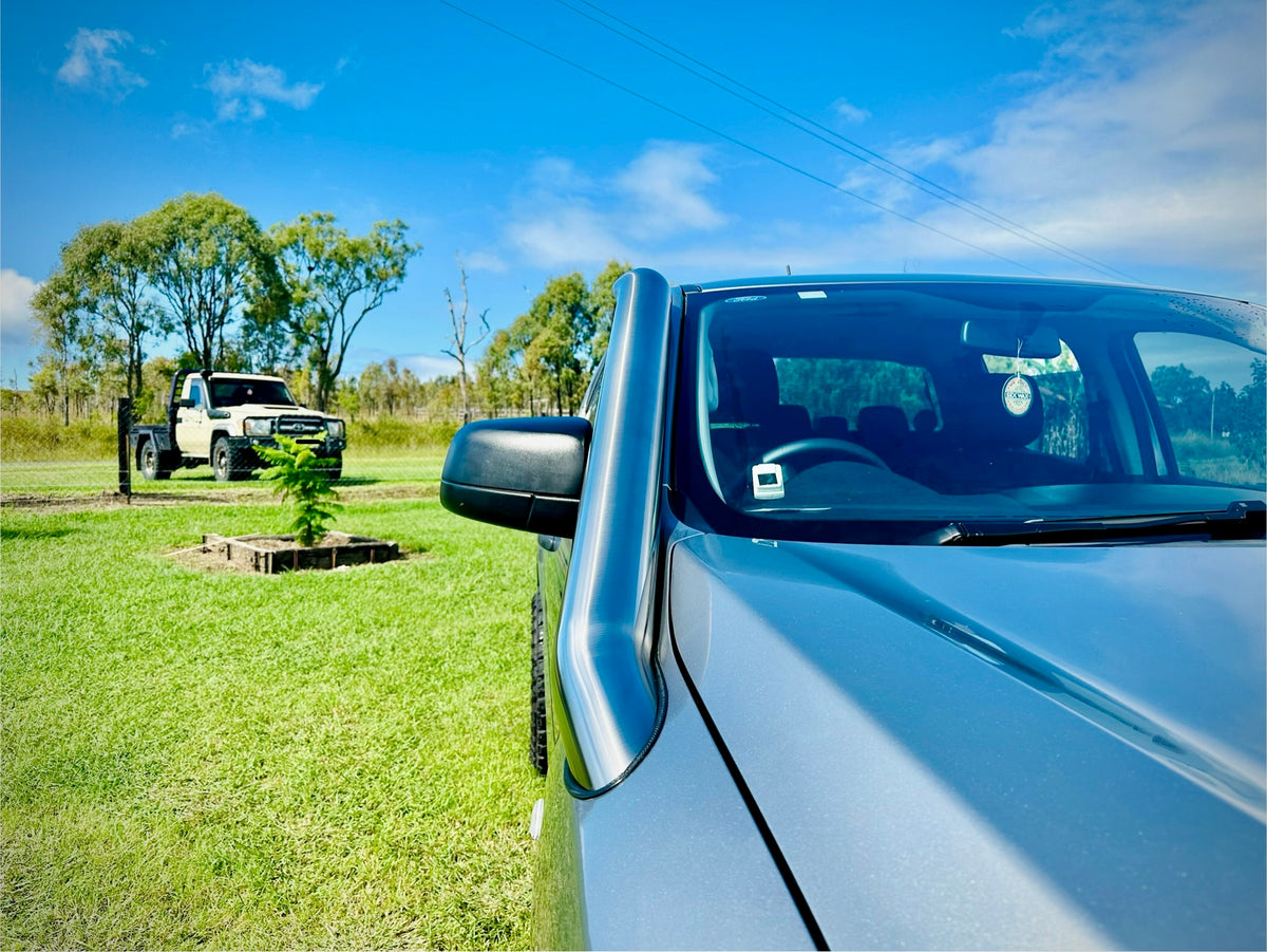 Mazda BT50 (2012 - 2020) - Mid Entry Snorkel - Seamless Polished