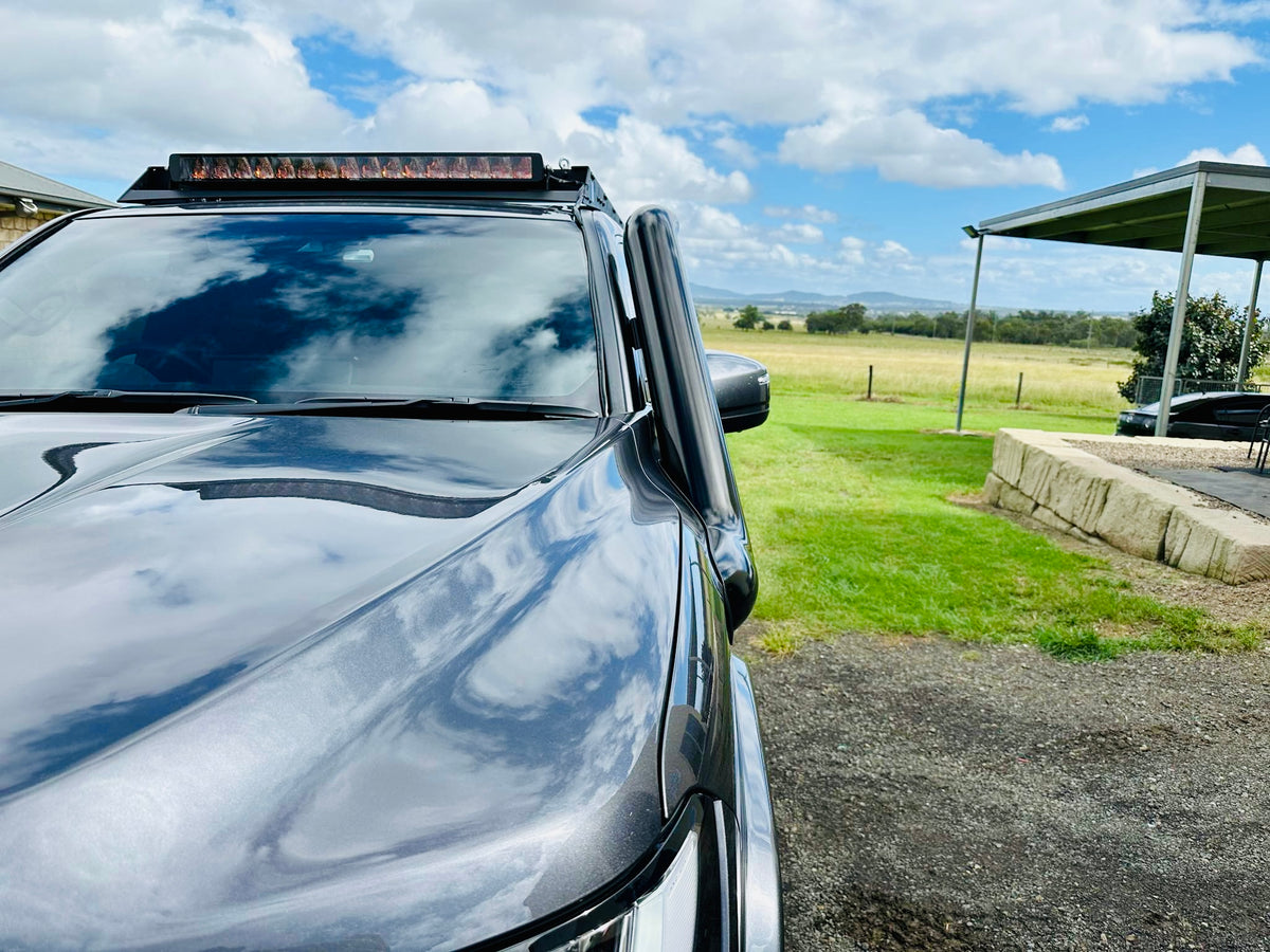 Toyota LandCruiser - 300 Series - 5" Mid Entry Snorkel - Seamless Powder Coated