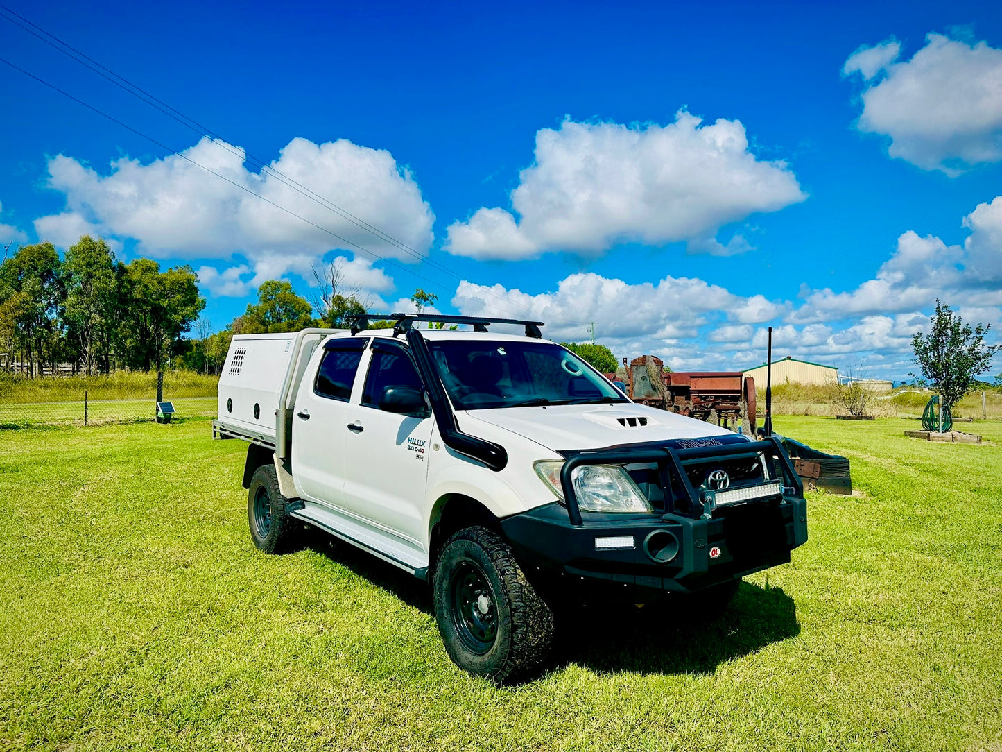 Toyota Hilux N70 (2005-2014) 4" Cover up Snorkel