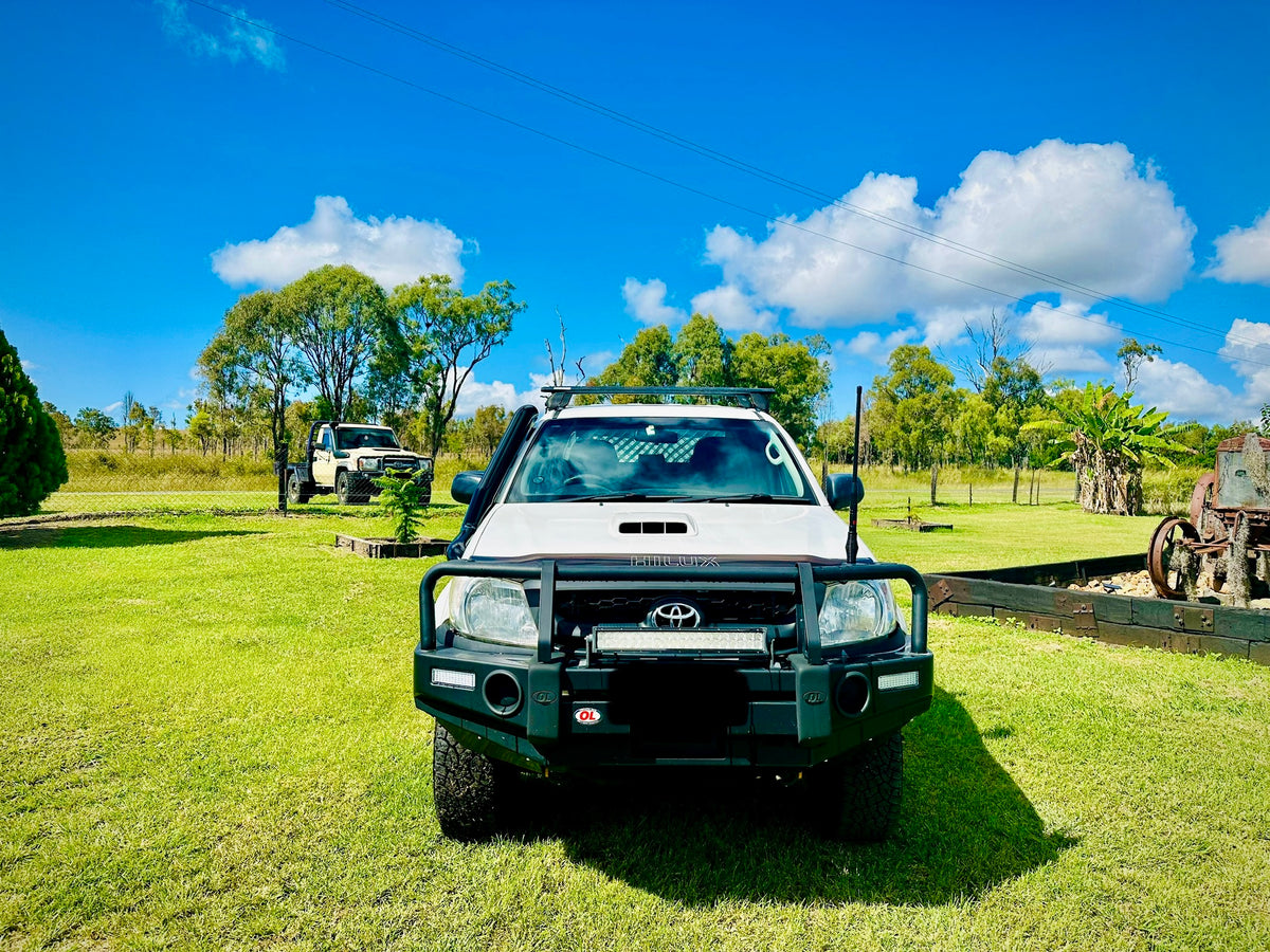 Toyota Hilux N70 - (2005 - 2014) - Cover up Snorkel - Seamless Powder Coated