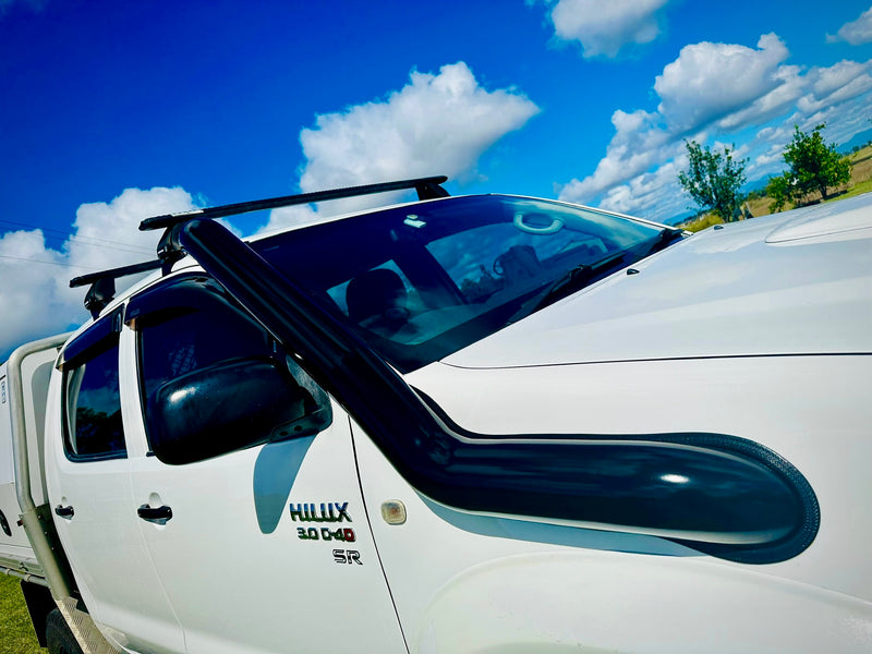Toyota Hilux N70 - (2005 - 2014) - Cover up Snorkel - Seamless Powder Coated