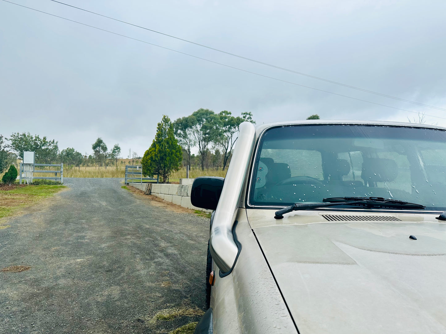 Toyota Landcruiser 80 Series 4" Mid Entry Snorkel