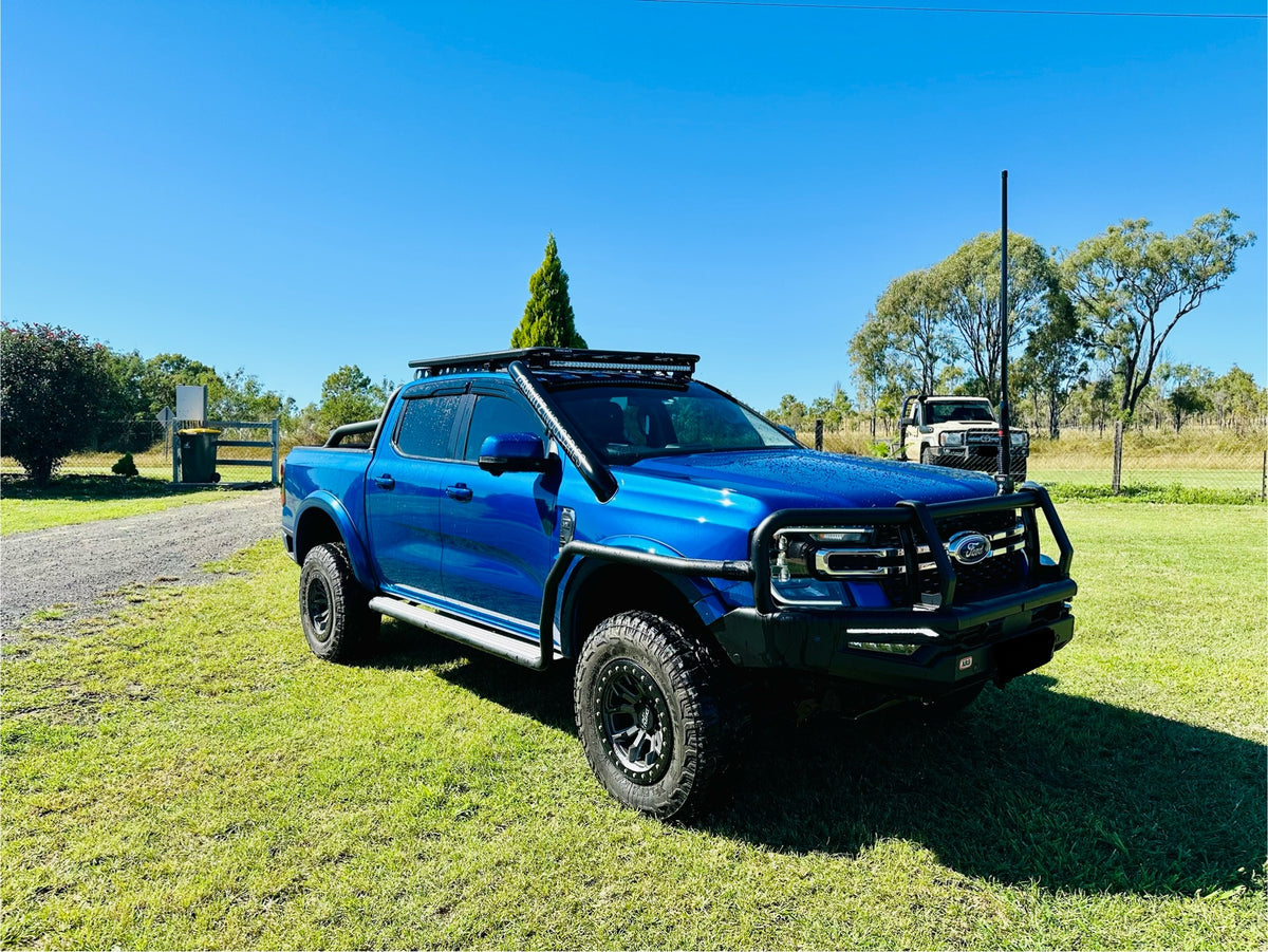 Ford Next Gen Ranger - Short Entry Snorkel - Seamless Powder Coated