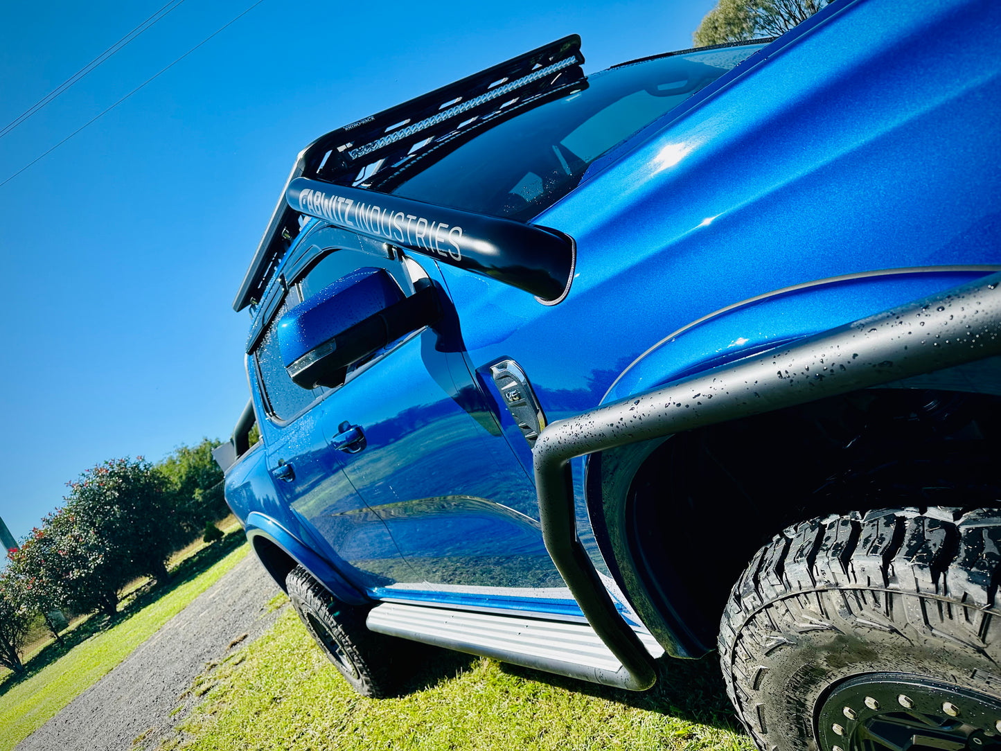 Ford Next Gen Ranger (2023+) 4" Short Entry Snorkel