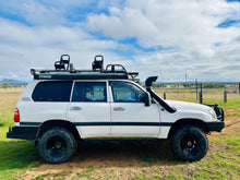 Toyota Landcruiser 100/105 Series 5" Short Entry Snorkel with Ram Head