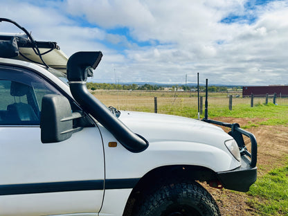 Toyota Landcruiser 100/105 Series 5" Short Entry Snorkel with Ram Head