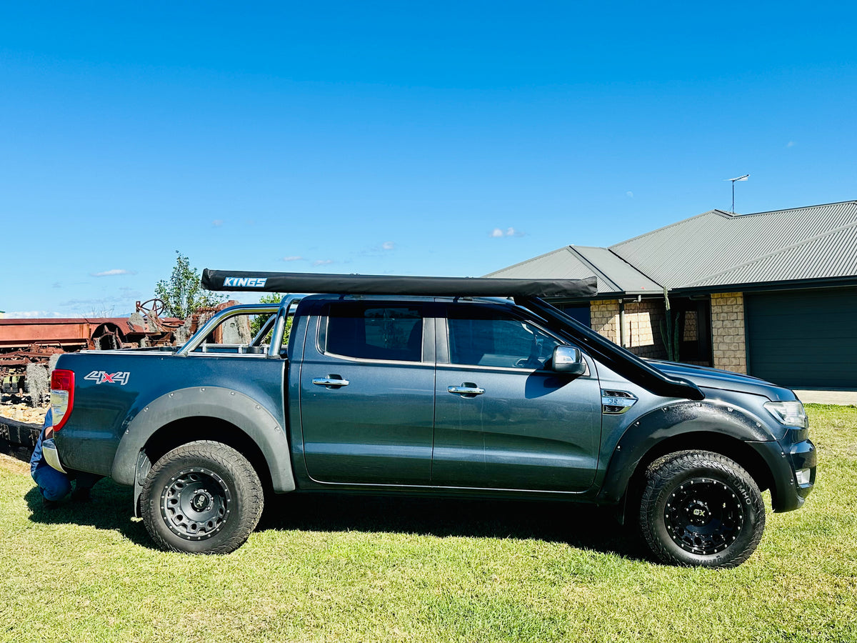 Ford PX Ranger (3.2Lt) - Mid Entry Snorkel - Basic Weld Powder Coated