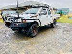 Nissan Navara D22 - Recessed/Cover Up - For Nissan Factory Snorkel - Seamless Polished