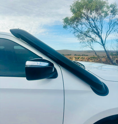 Isuzu Dmax/Mux (2021 - Present) - Short Entry DUAL Snorkels - Seamless Polished