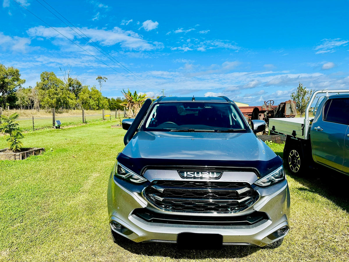 Isuzu Dmax/Mux (2021 - Present) - Short Entry Snorkel - Seamless Powder Coated