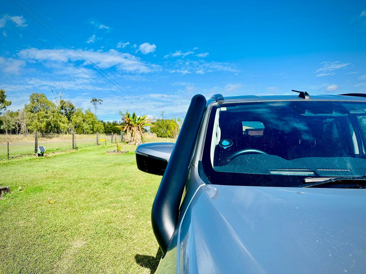 Isuzu Dmax/Mux (2021 - Present) - Short Entry Snorkel - Seamless Powder Coated