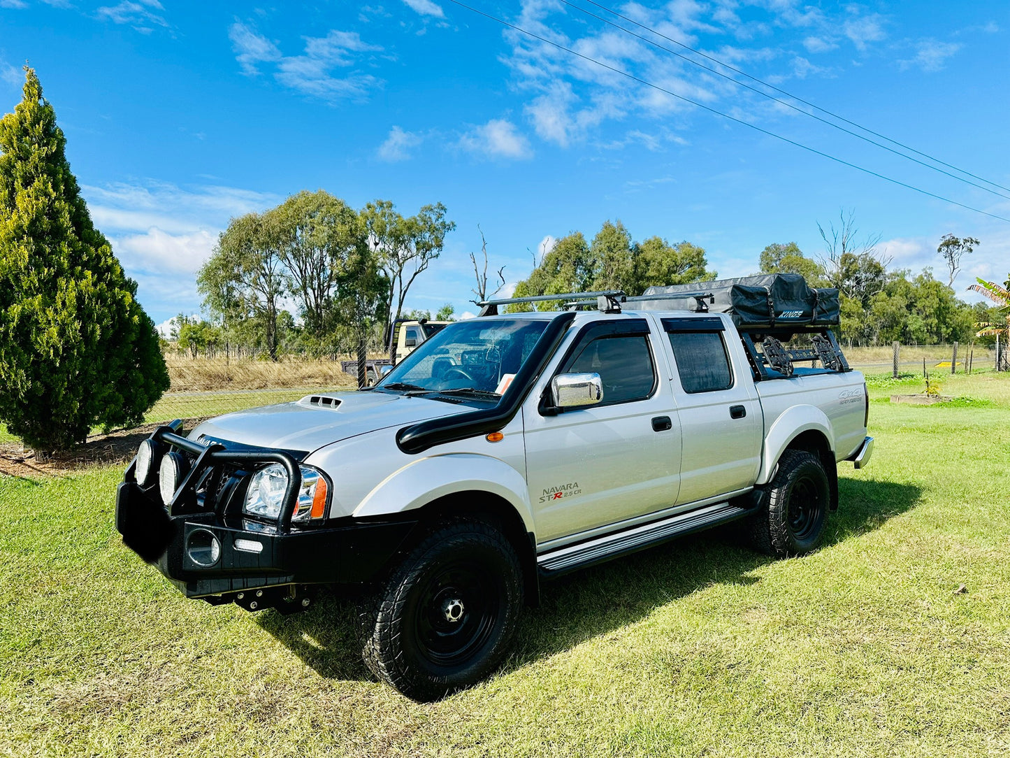 Nissan Navara D22 - 4" Recessed/Cover up For Nissan Factory Snorkel