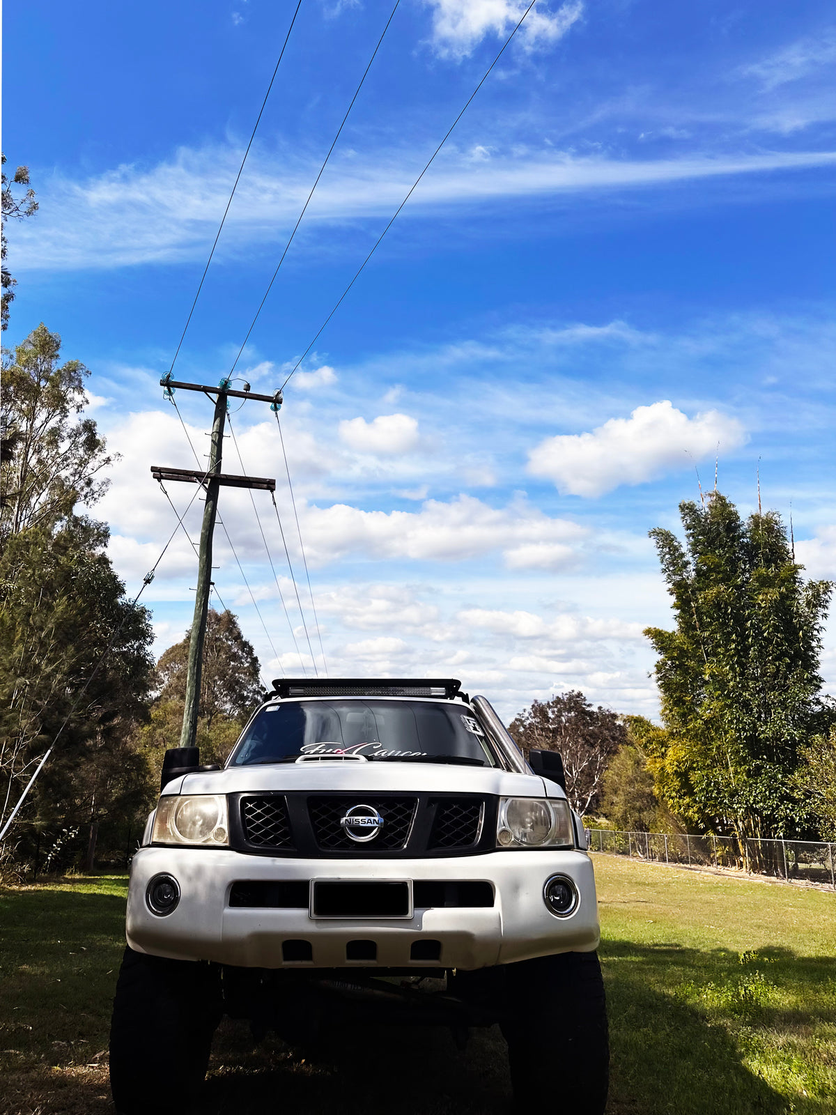 Nissan Patrol GU S1-4 - ENTRY LEVEL - 4" Snorkel - Basic Weld RAW