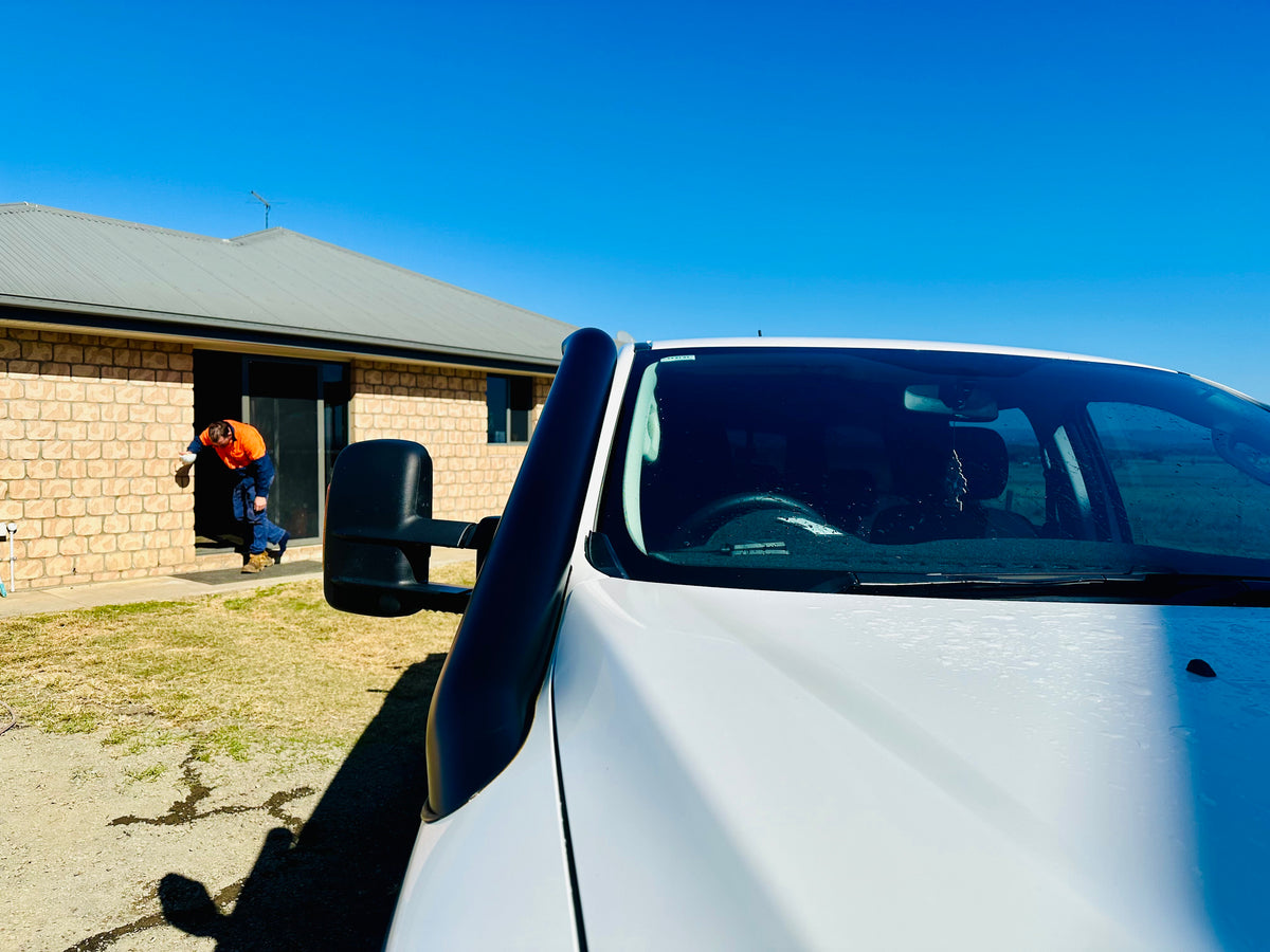 Mazda BT50 (2012 - 2020) - Mid Entry Snorkel - Seamless Powder Coated