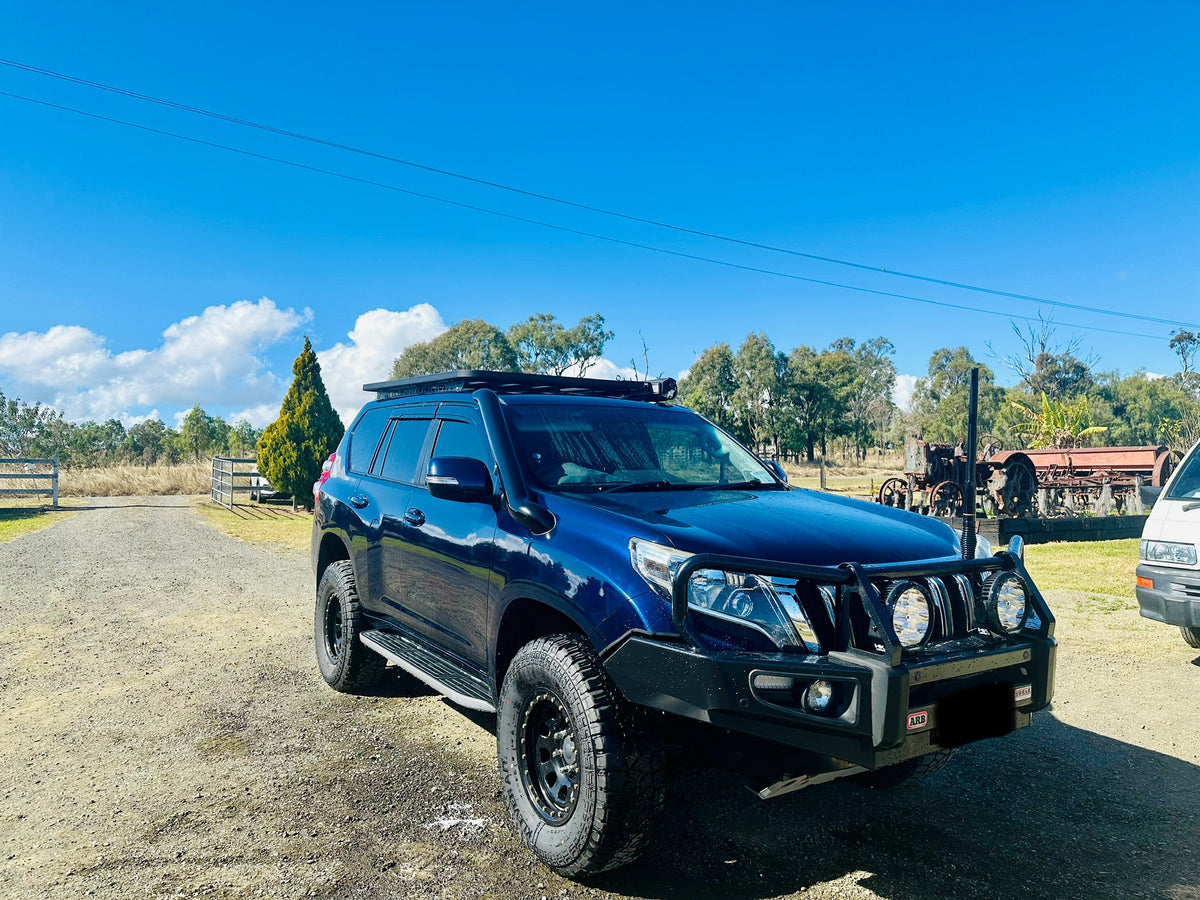 Toyota Landcruiser Prado - 150 Series - Mid Entry Snorkel - Seamless Powder Coated