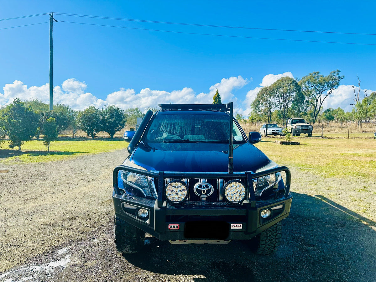 Toyota Landcruiser Prado - 150 Series - Mid Entry Snorkel - Seamless Powder Coated