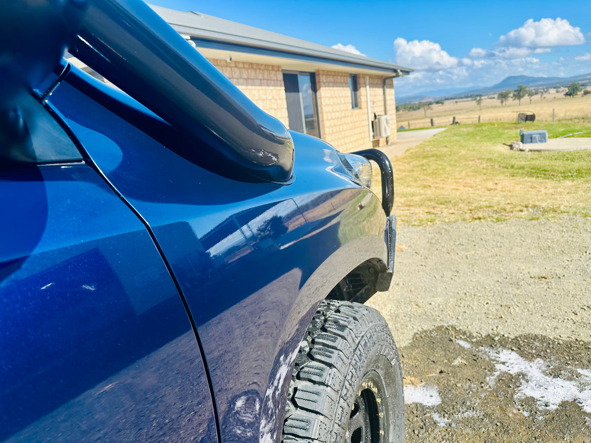 Toyota Landcruiser Prado - 150 Series - Mid Entry Snorkel - Seamless Powder Coated