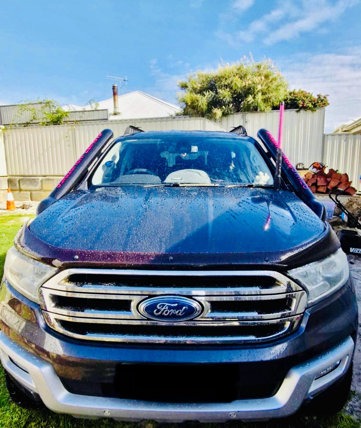 Ford PX Ranger (BI-Turbo WildTrak) 4" DUAL Mid Entry Snorkels