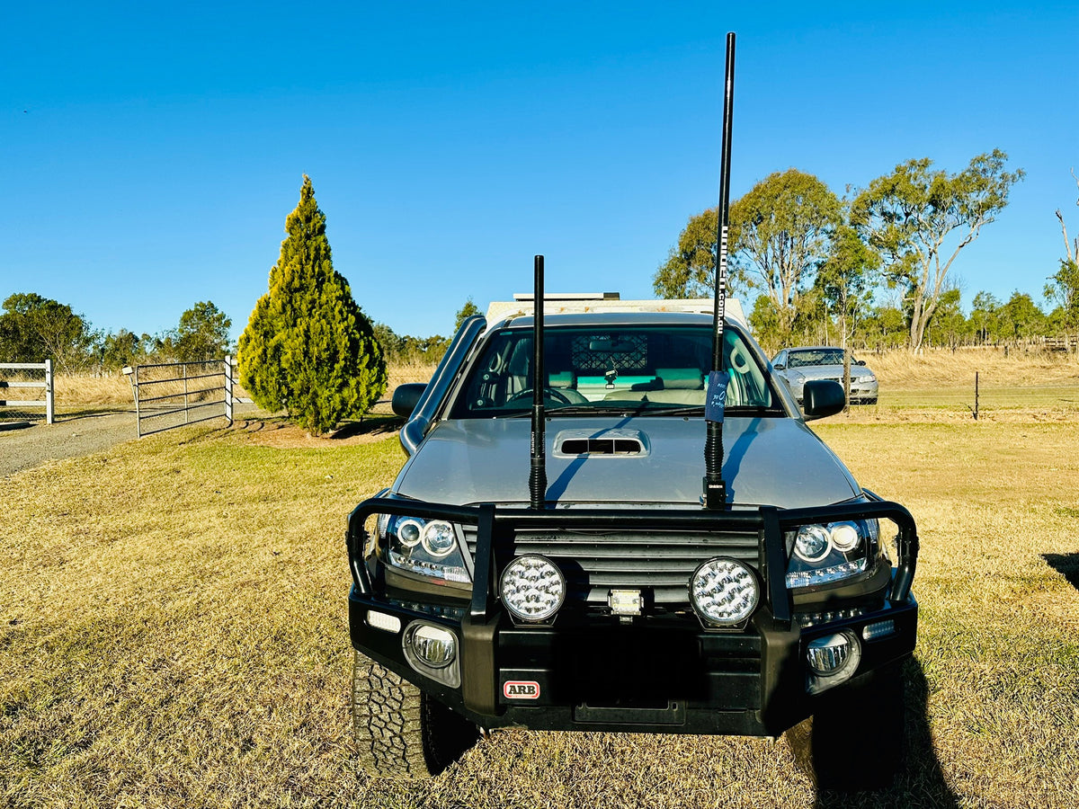 Toyota Hilux N70 - (2005 - 2014) - Mid Entry Snorkel - Basic Weld Polished