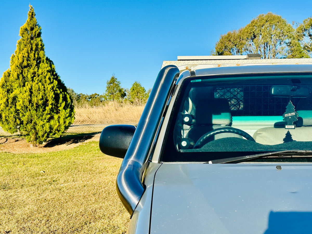 Toyota Hilux N70 - (2005 - 2014) - Mid Entry Snorkel - Basic Weld Polished