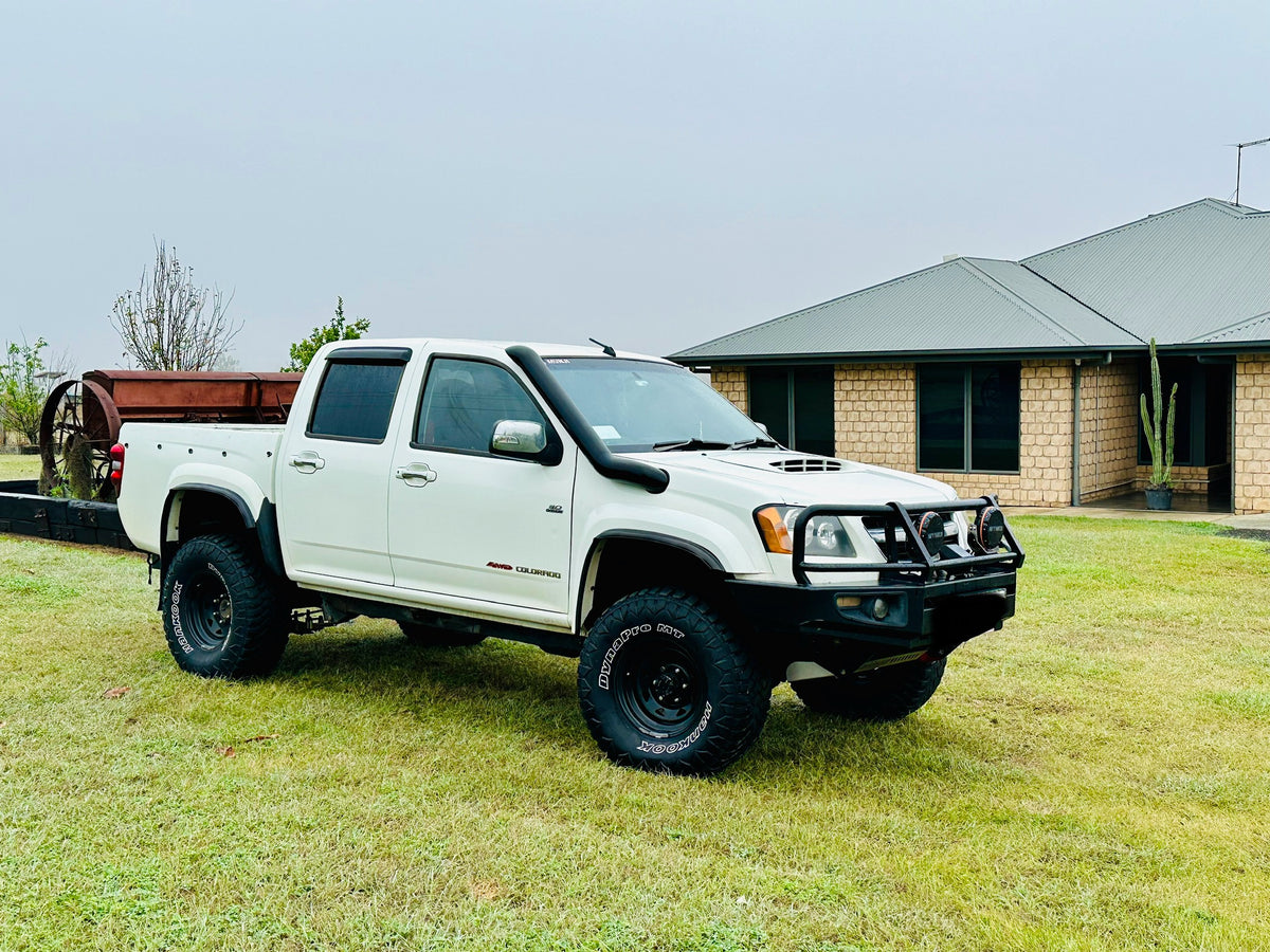 Isuzu Dmax (2008 - 2011) - Mid Entry Snorkel - Basic Weld Powder Coated