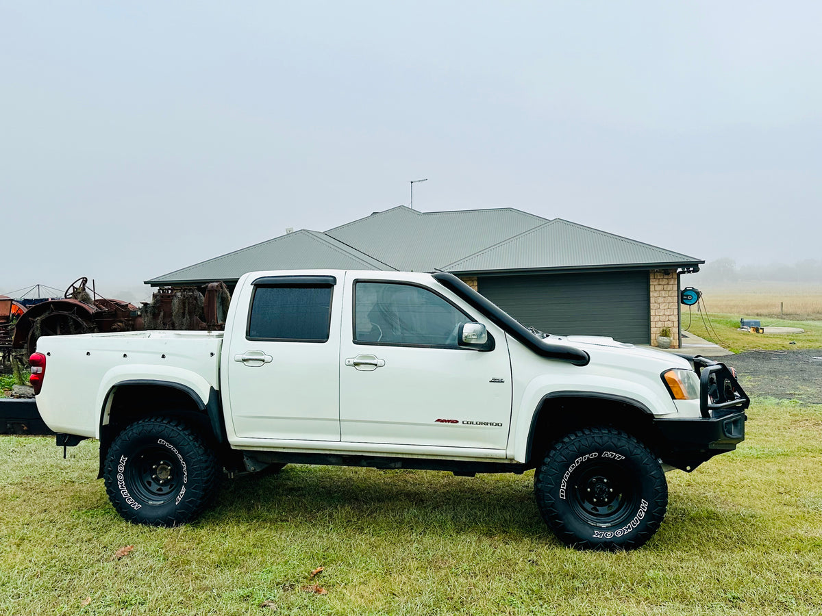 Isuzu Dmax (2008 - 2011) - Mid Entry Snorkel - Basic Weld Powder Coated