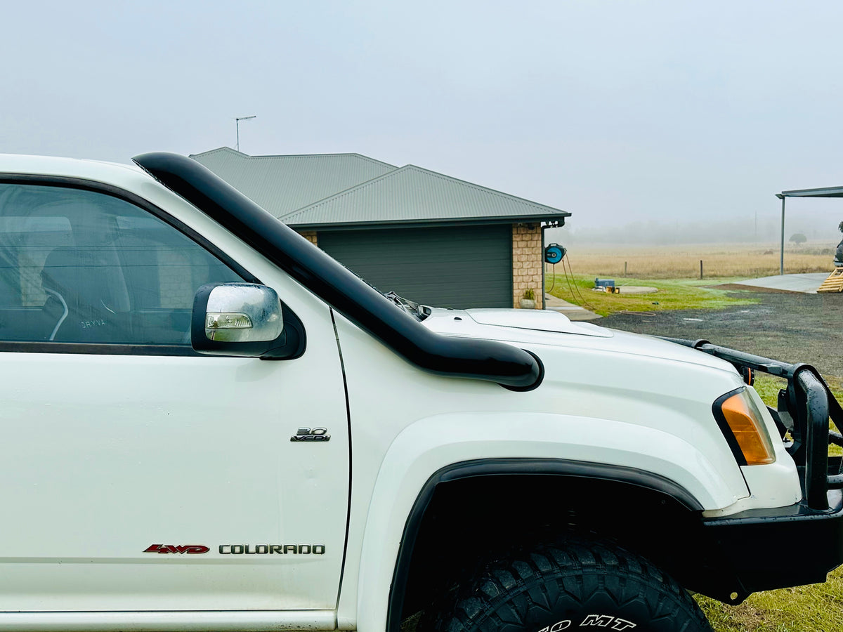 Isuzu Dmax (2008 - 2011) - Mid Entry Snorkel - Basic Weld Powder Coated