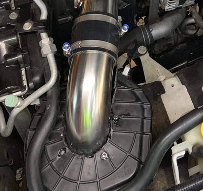Nissan Patrol Y61 GU ZD30 DI - (2000 - 2004 August) - Direct Injection - Intake with 3" Highflow Turbo Inlet to Modify Standard Airbox